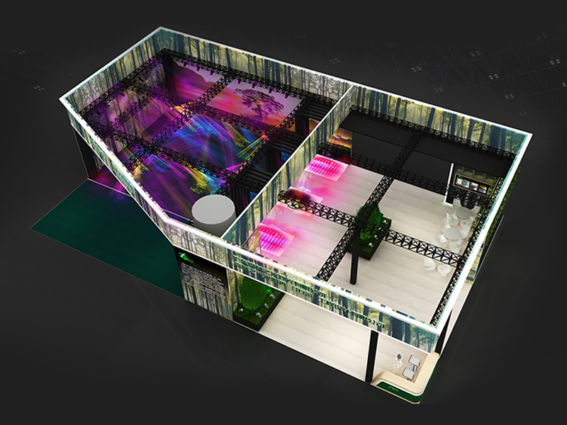 森林之光——燈光音響展設(shè)計搭建